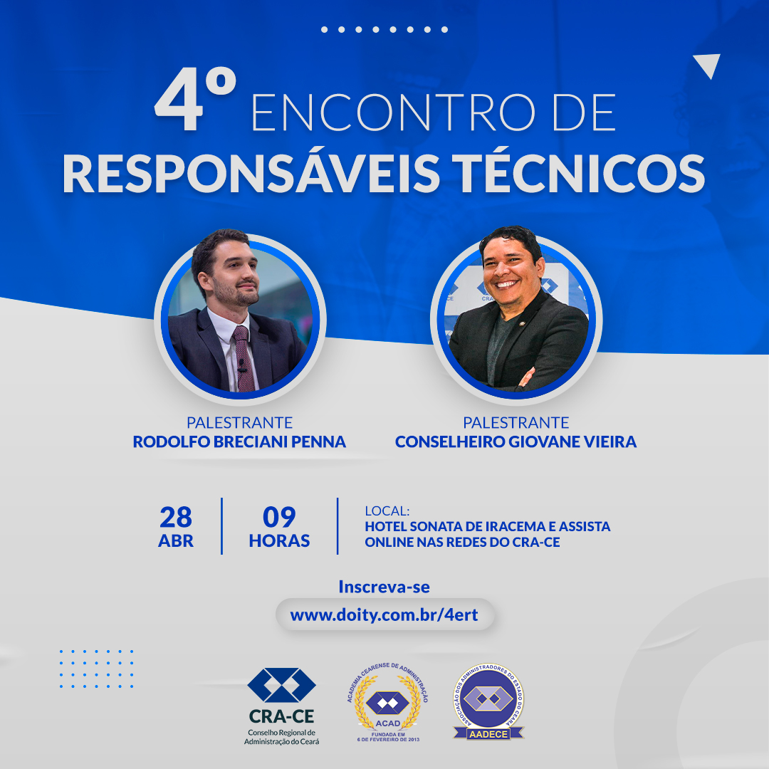 CRA-CE promove 4º Encontro de Responsáveis Técnicos